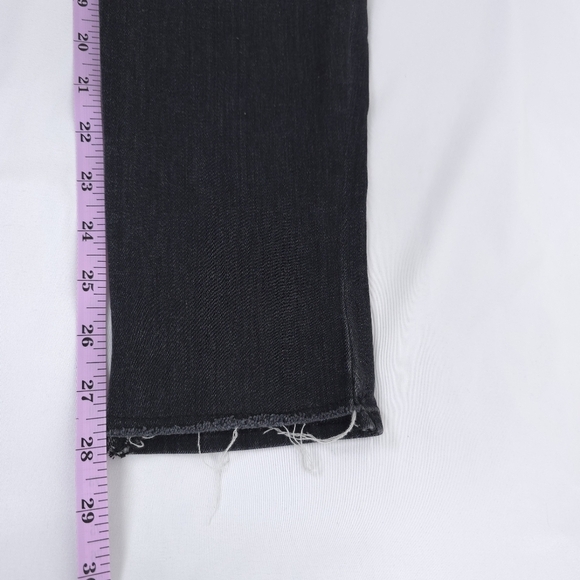 J Brand Affray Asymetric Hem Busted Knee Jeans 26 - Picture 10 of 11